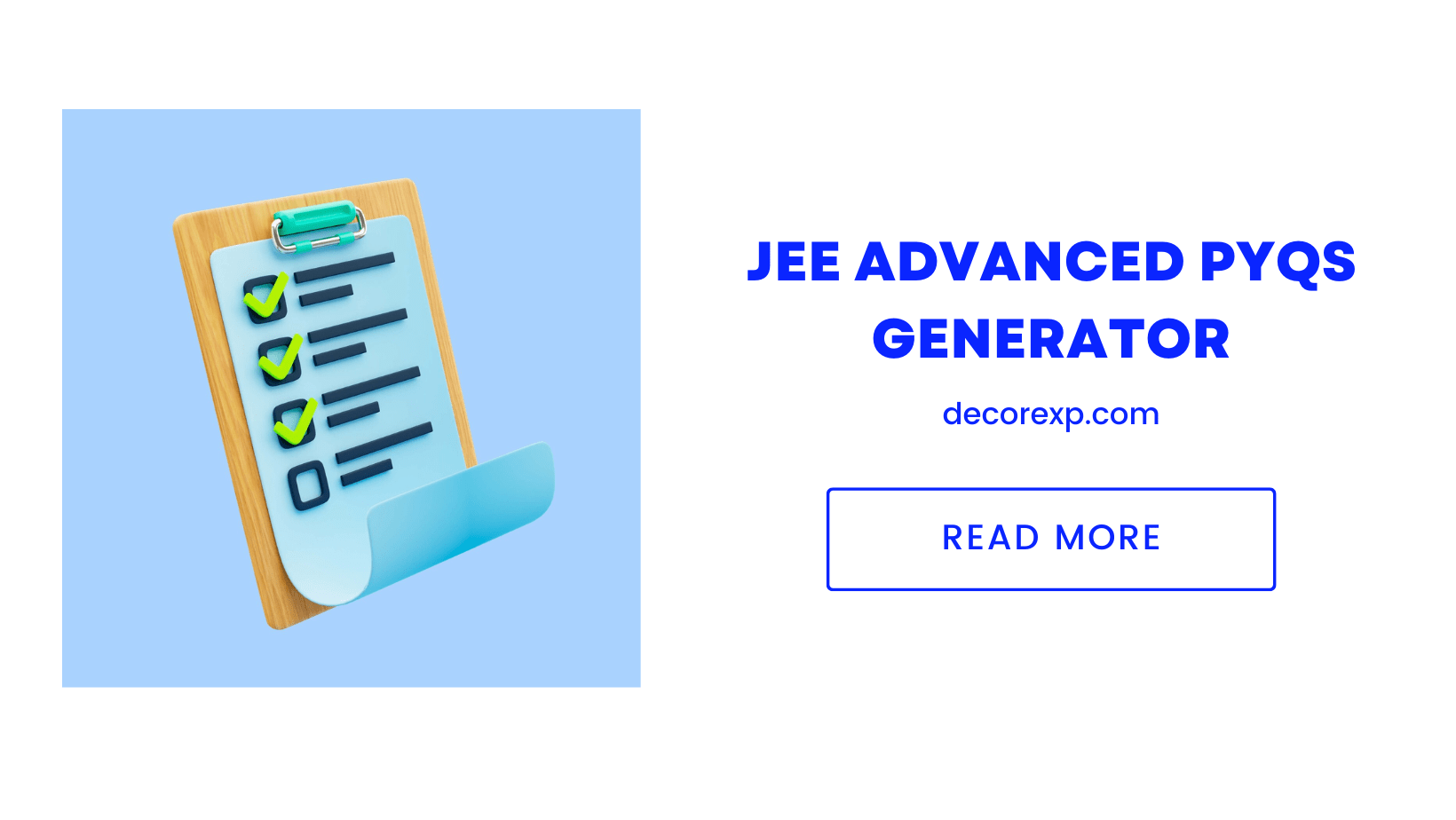 JEE Advanced PYQ Generator